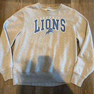 Detroit Lions Gray Sweatshirt size XL